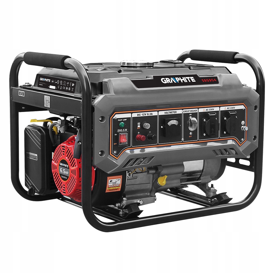 GRAPHITE AGREGAT PRĄDOTWÓRCZY GENERATOR 2200W OLEJ Marka Graphite