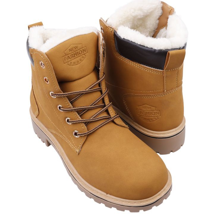 Śniegowce damskie zimowe trapery ocieplane camel Marka inna