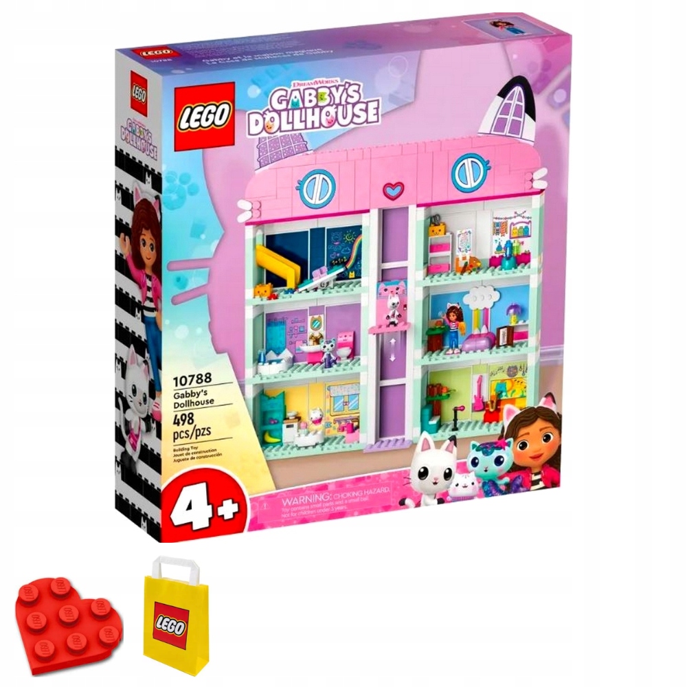 Lego Gabby's Dollhouse 10788 gábinin kouzelný domek