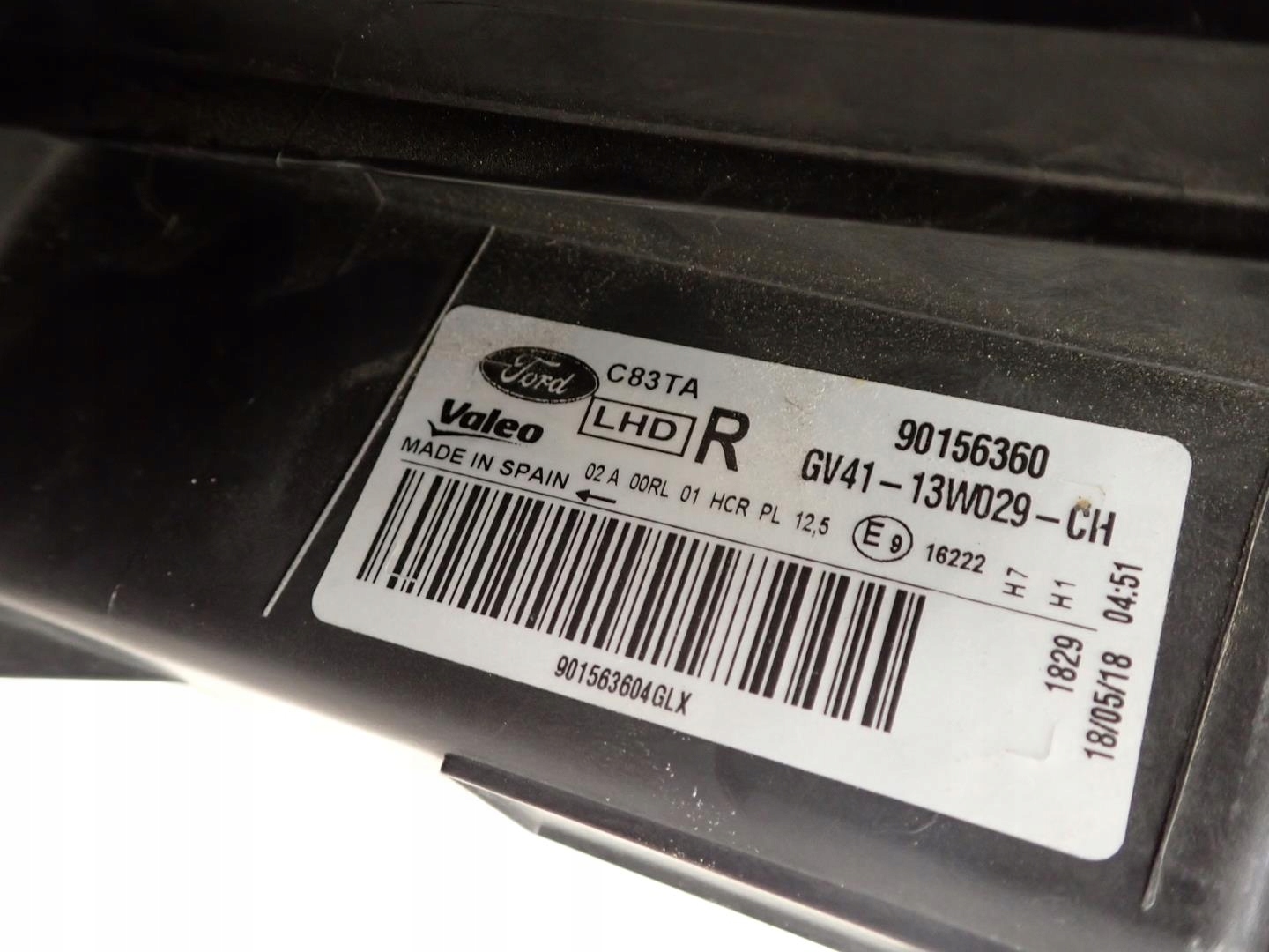 light front front right FORD KUGA MK2 LIFT 2016- GV41-13W029-CH