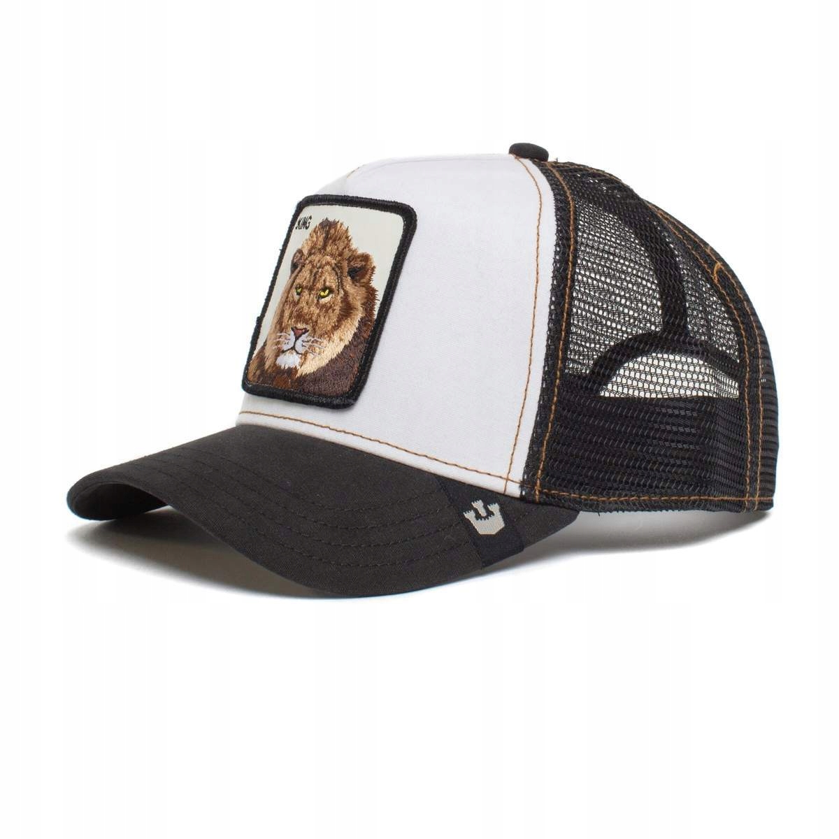 

Czapka z daszkiem Goorin Bros King Trucker lew wh