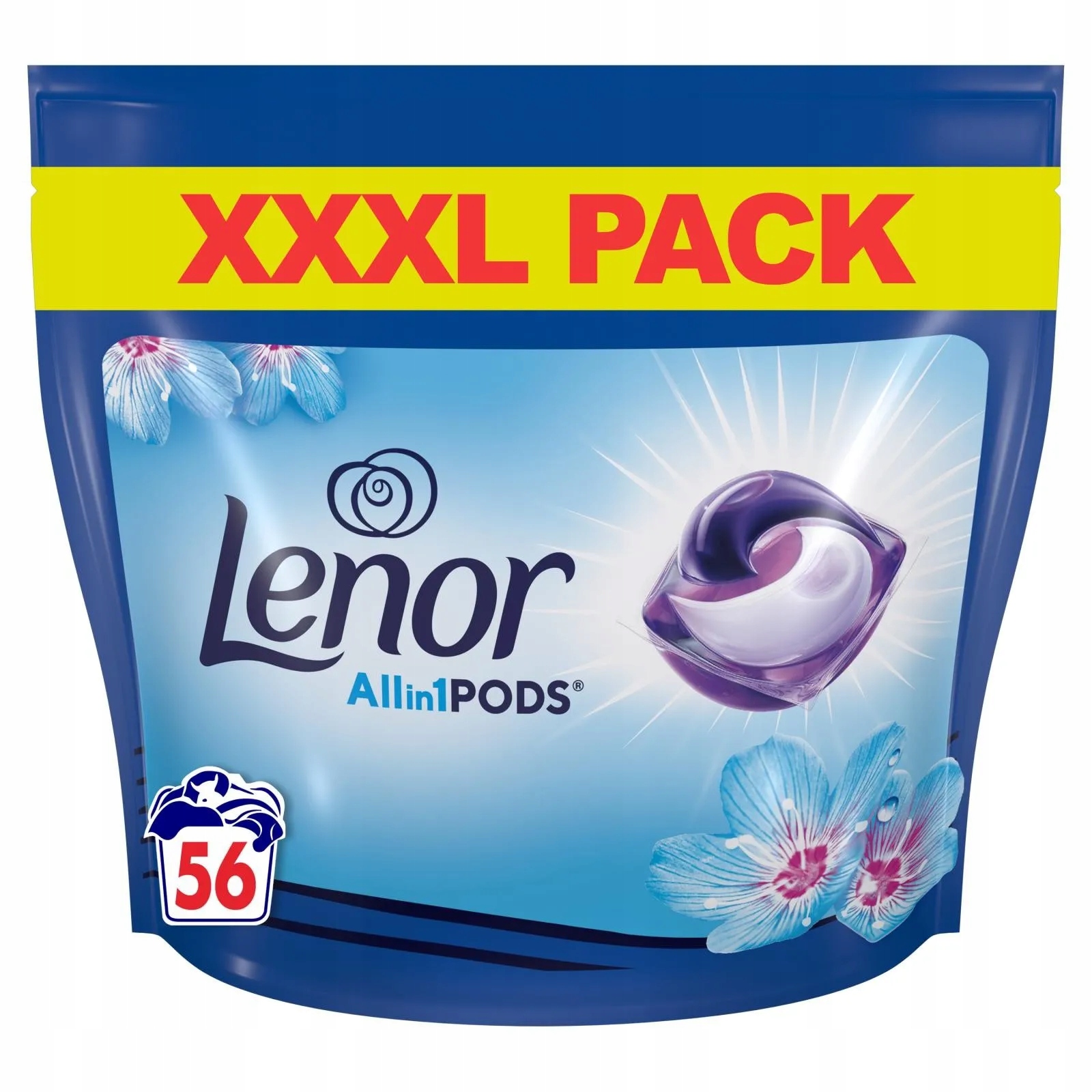 

Lenor Kapsułki do prania uniwersalne Spring, 56szt