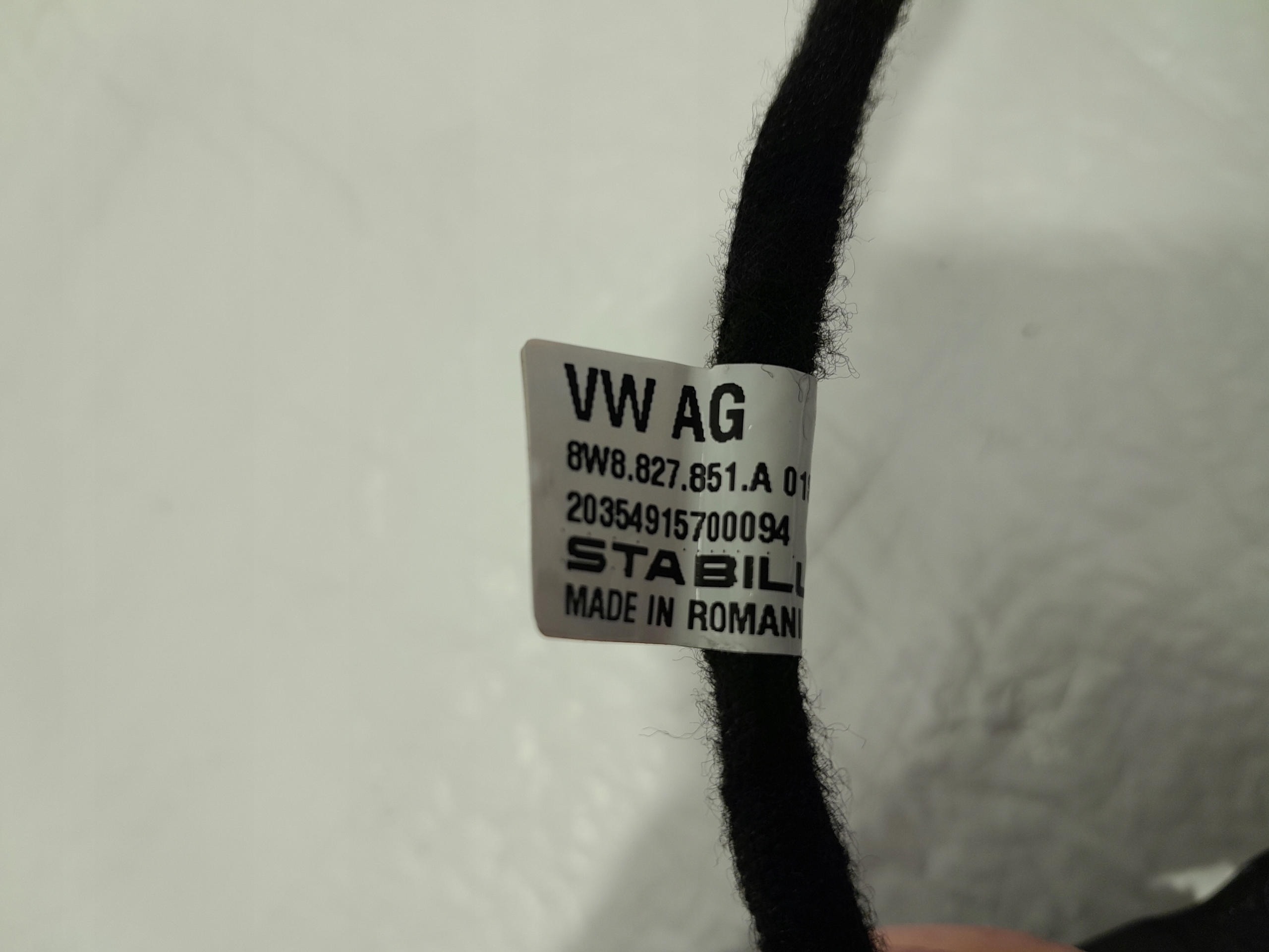 AUDI A5 F5 8W damper telescope bonnet boot 8W8827851A
