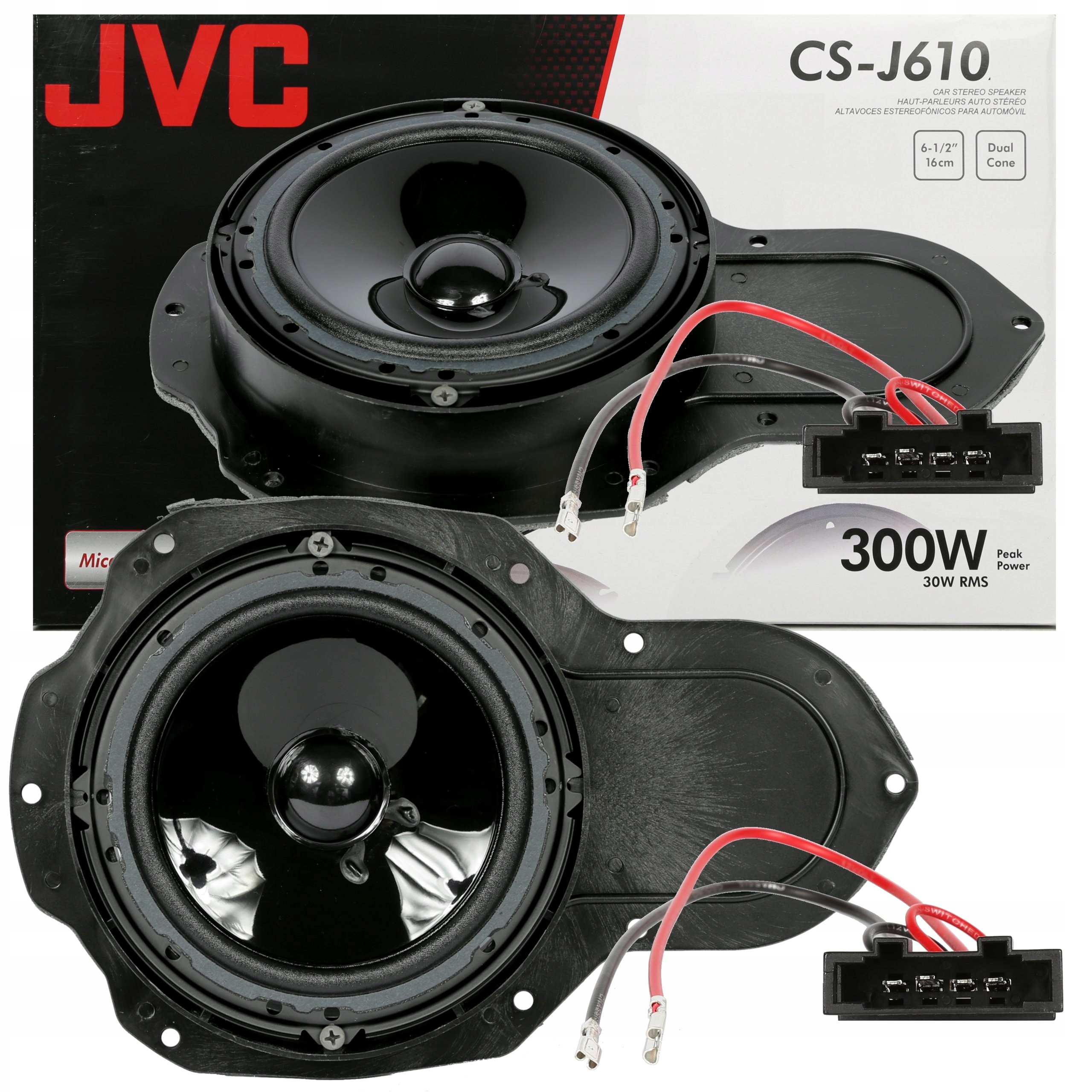 JVC GLOSNIKI PASSAT B6 B7 CC NMS DYSTANSE PRZOD