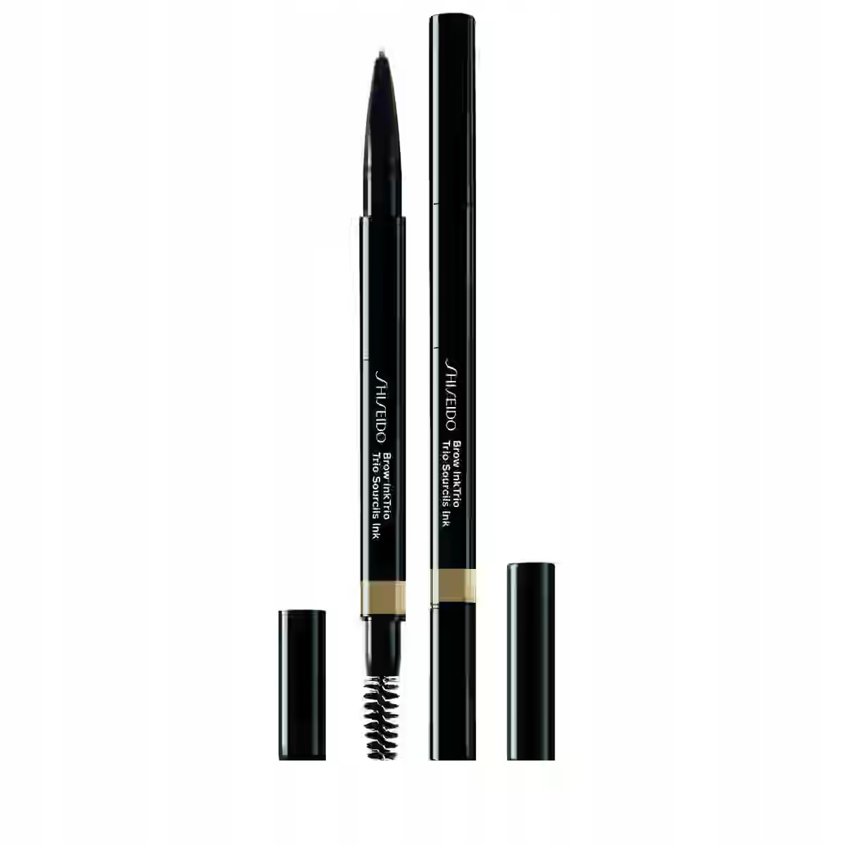 Shiseido Brow InkTrio tužka a pudr na obočí s aplikátorem 02 Taupe