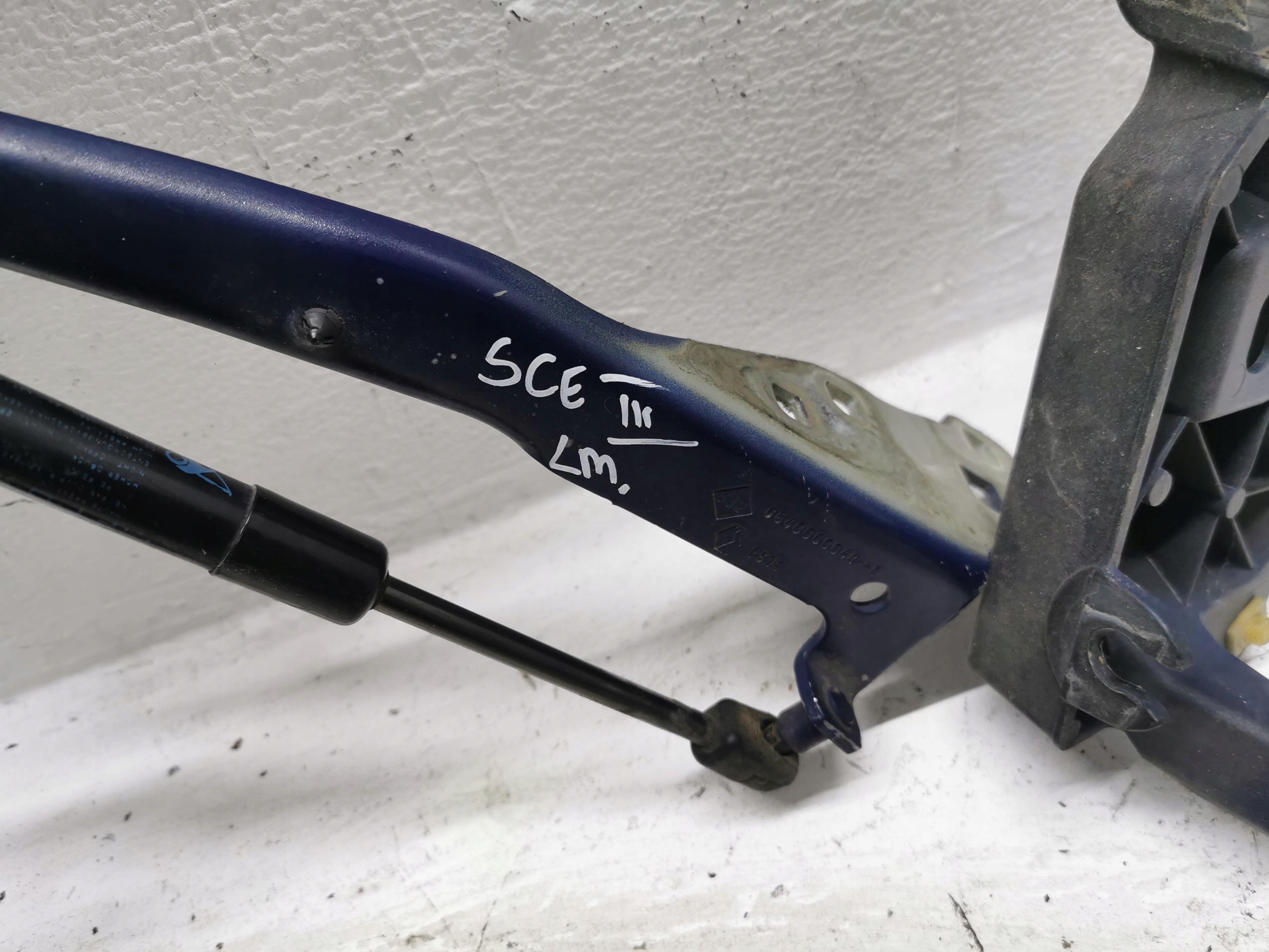 Cerniere cofano RENAULT SCENIC III 654000004R 08-16