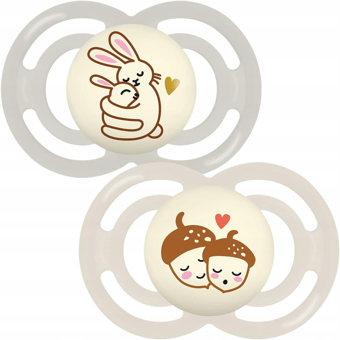 MAM Perfect Night Soothers 6+ Months (Pack of 2),