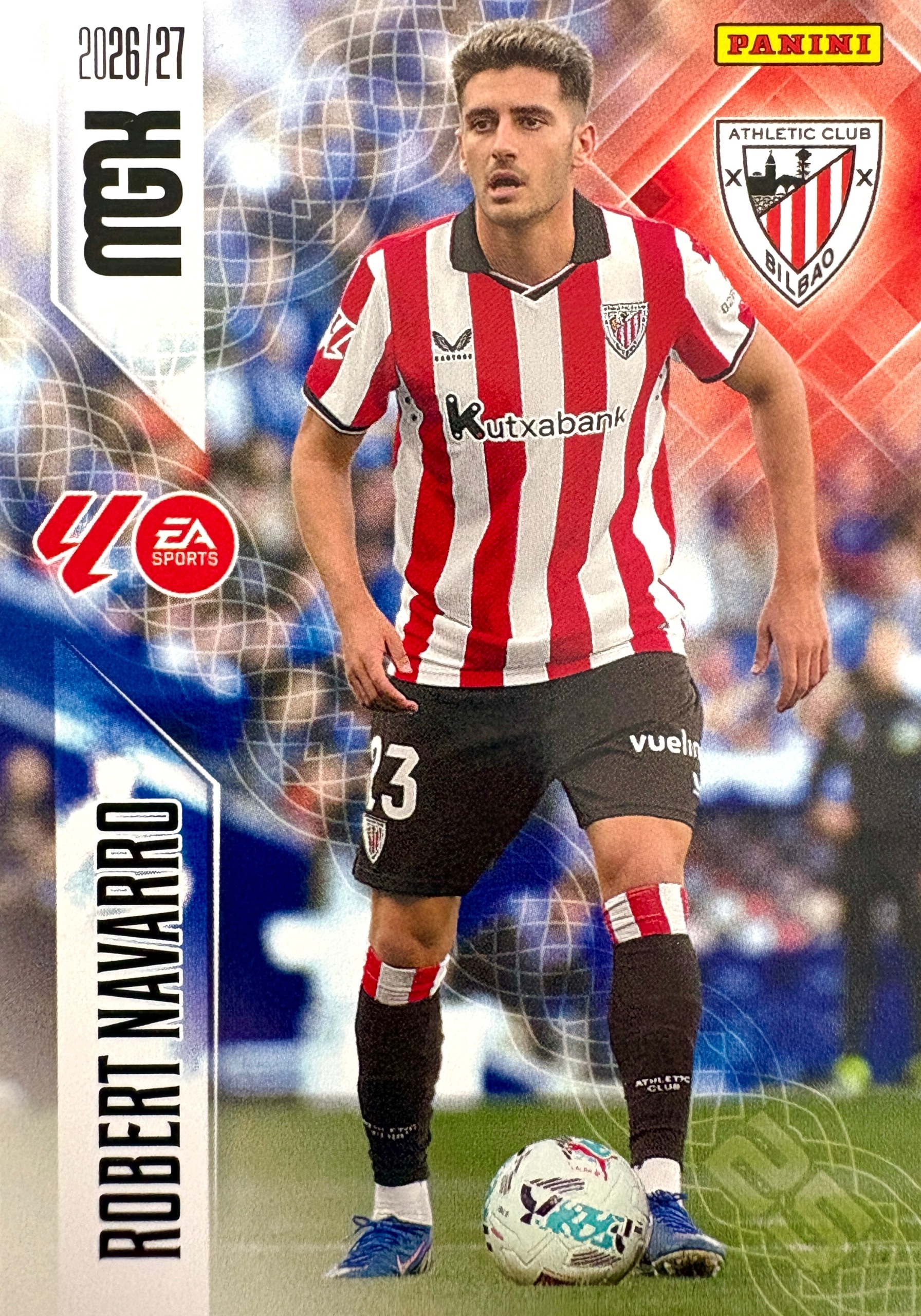Megacracks 2026-27 Mgk LaLiga Regular 51 Robert Navarro Athletic Bilbao
