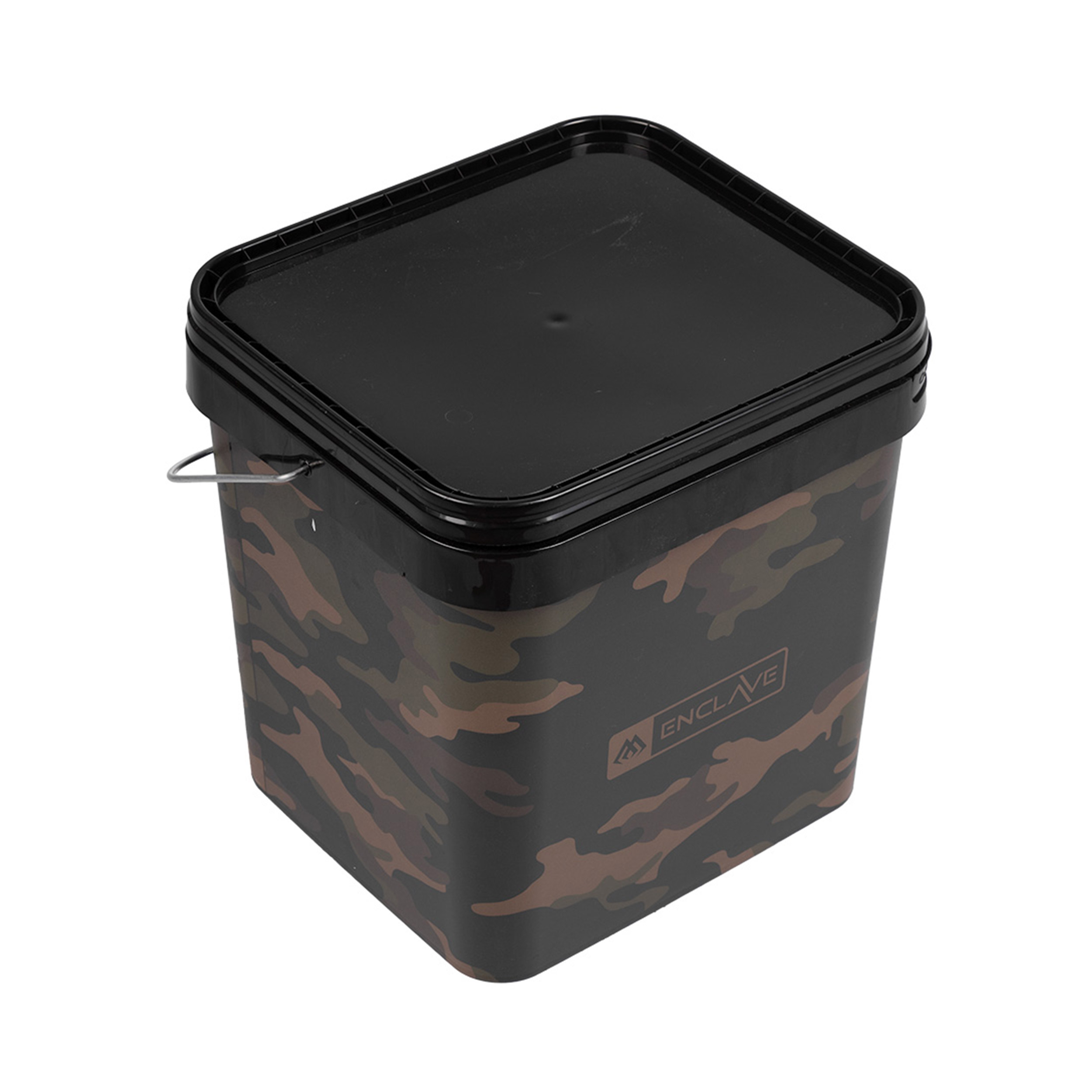 Mikado Wiadro Enclave Camo Bucket Kwadratowe poj. 10l z pokrywką