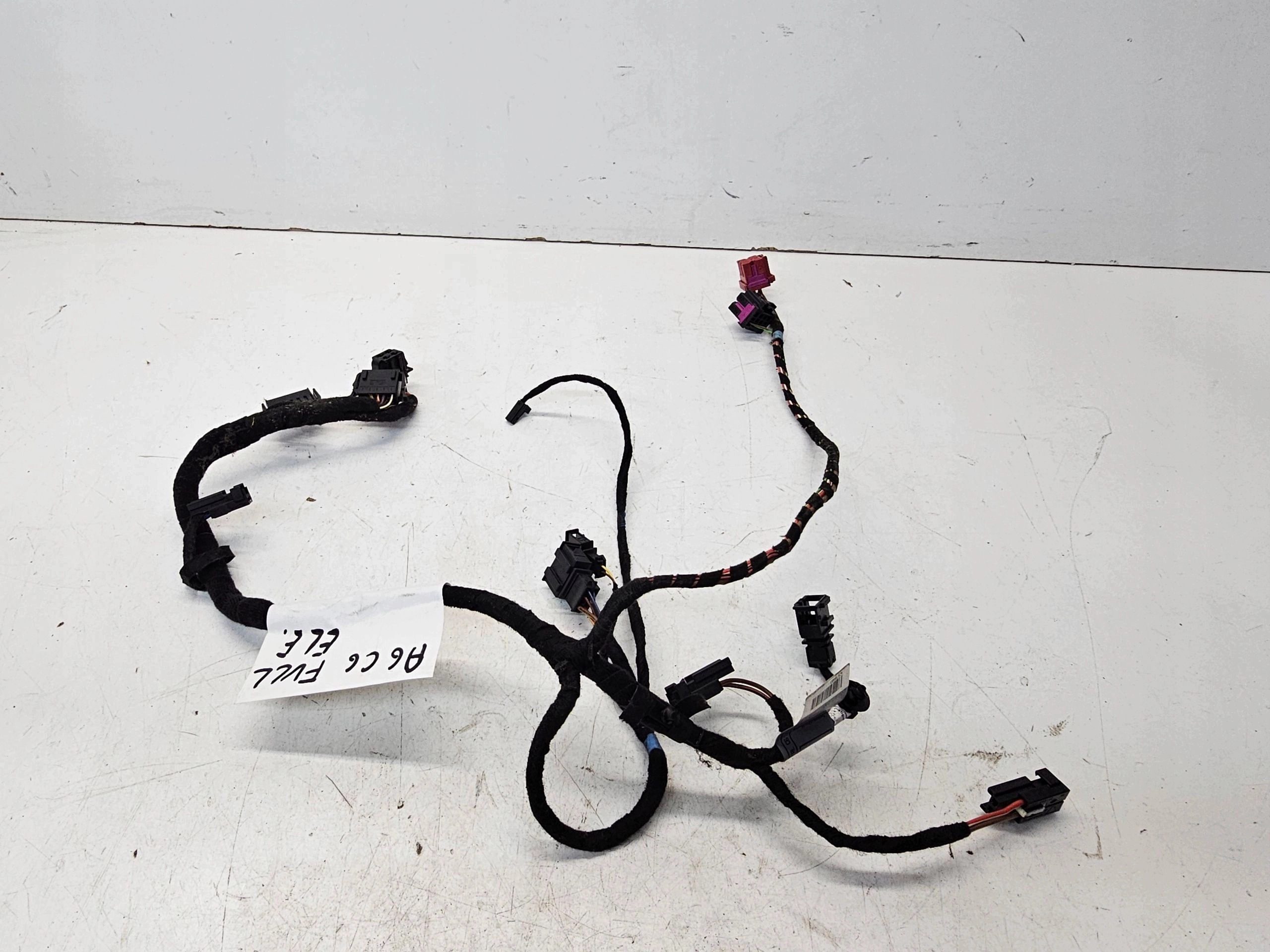 bundle seat KIEROWCA PASAZER AUDI A6 C6 FULL ELEKTRYKA