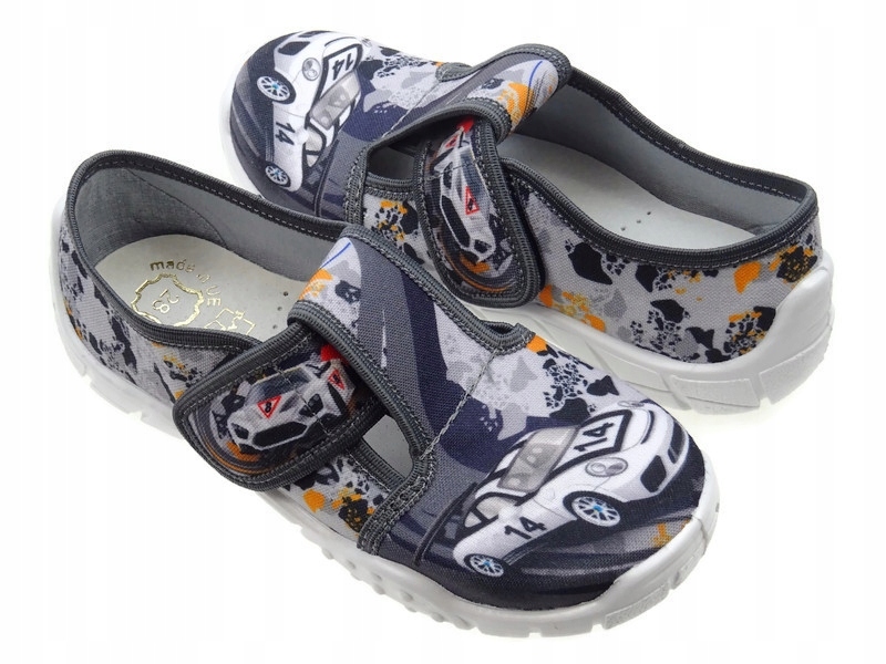 

Kapcie Auta z wkładką skórzaną B3 Raweks 25