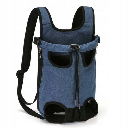 Levně Prodyšný batoh pro psa, pohodlný přepravka na procházky, velikost S