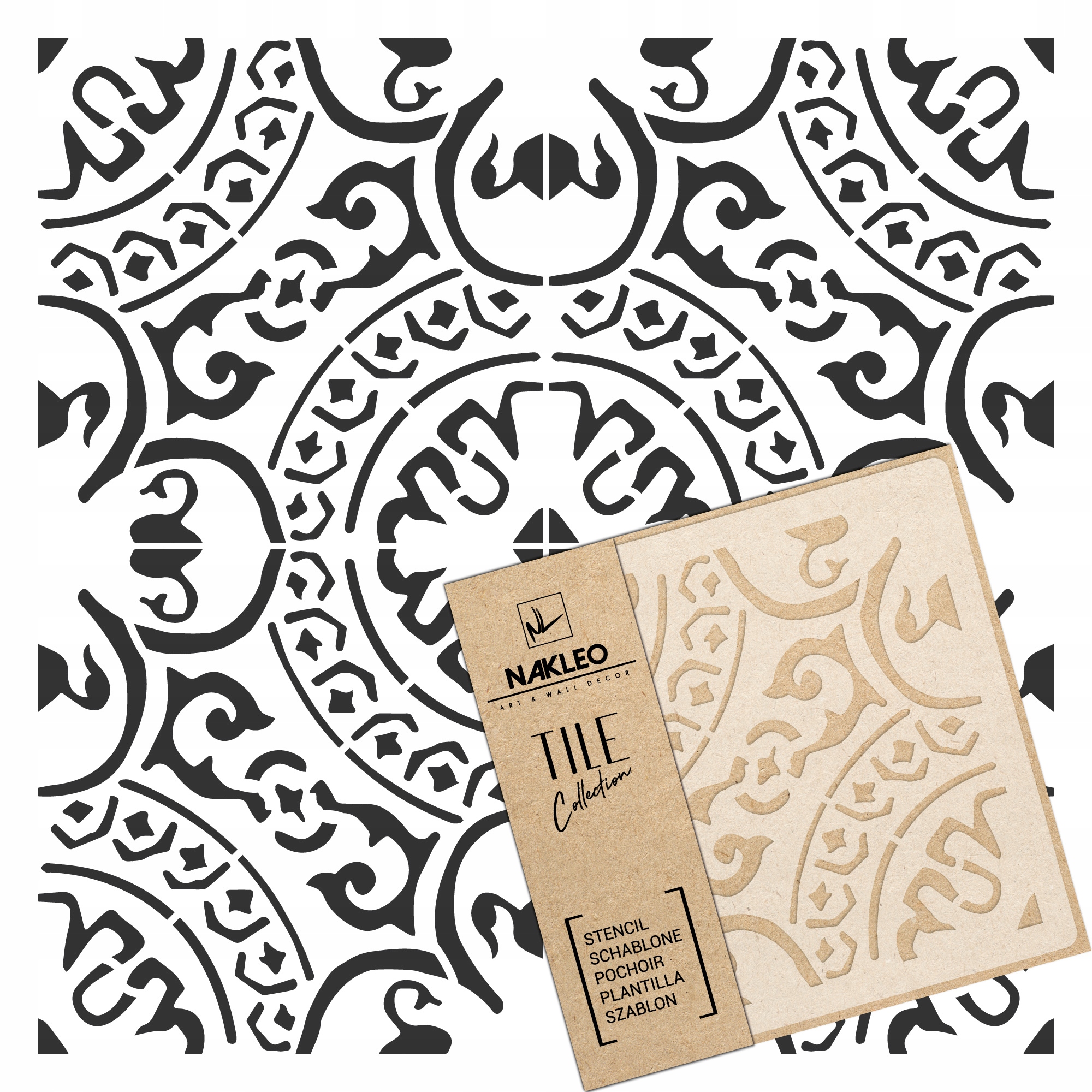 

Szablon Malarski imitacja kafelków płytek Juberri