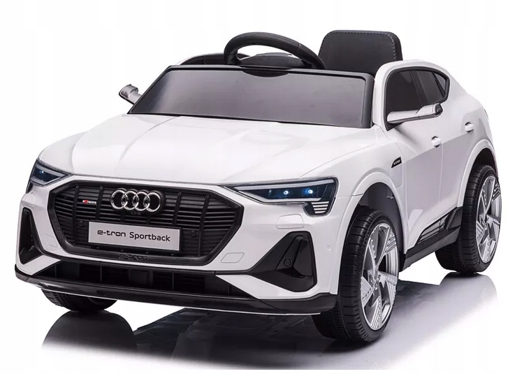 Audi E-tron Na Akumulator Skóra Pilot S-line Auto 4x4 Miękkie Koła Eva