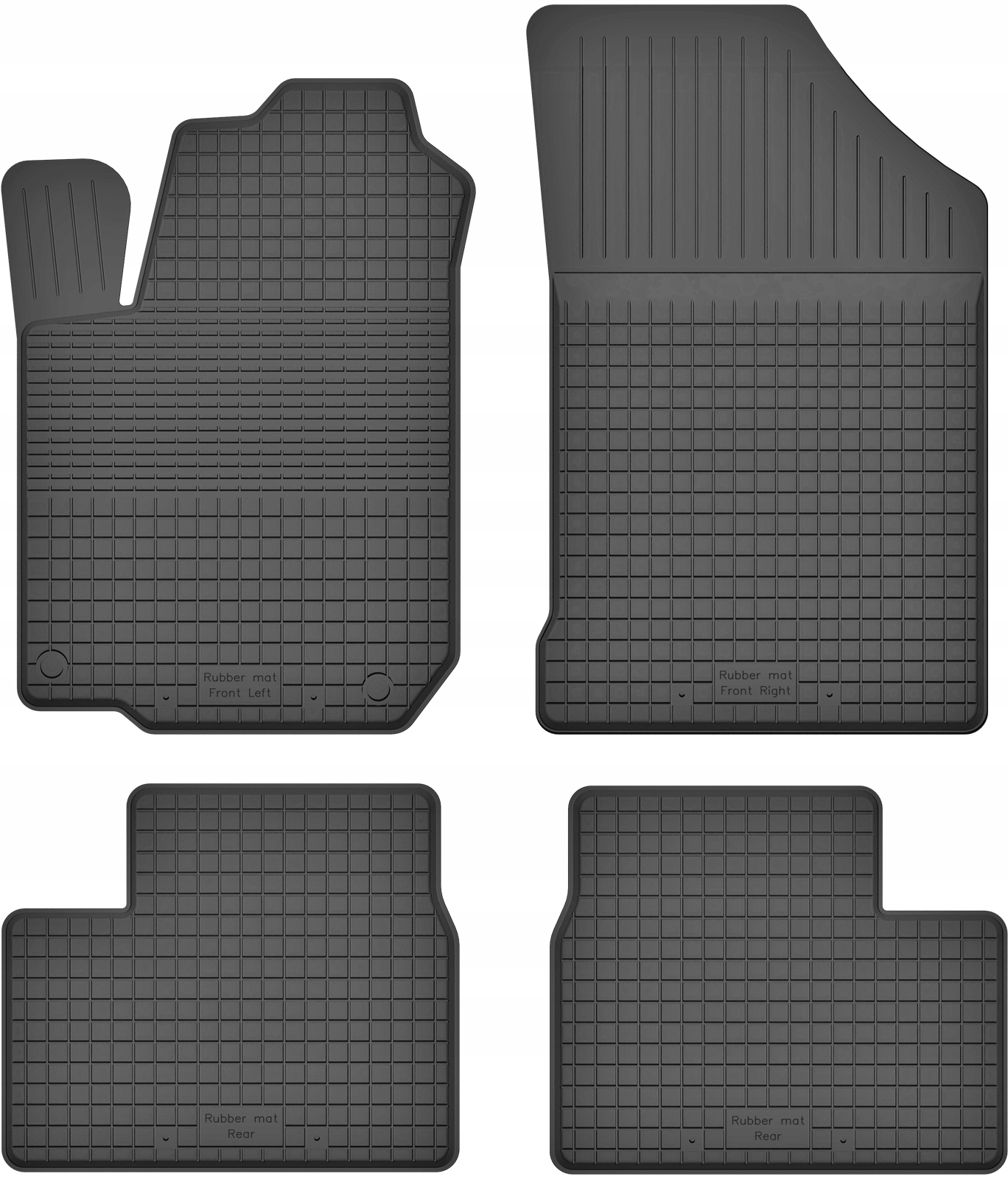 

Dywaniki gumowe korytka do Toyota Yaris I 5D 99-05