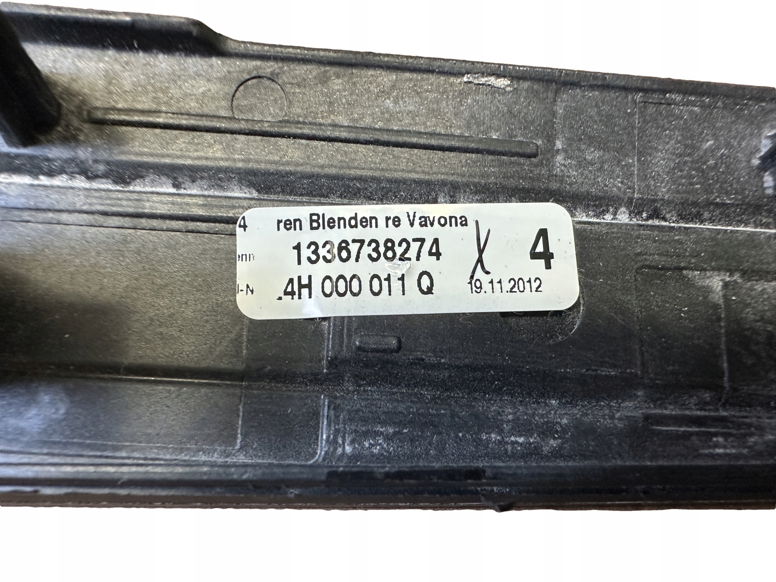 AUDI A8 4H D4 DEKOR moulding door right front 4H0867410