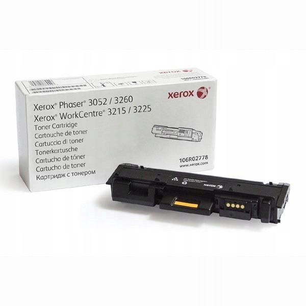 Toner Xerox 106R02778 černý originální