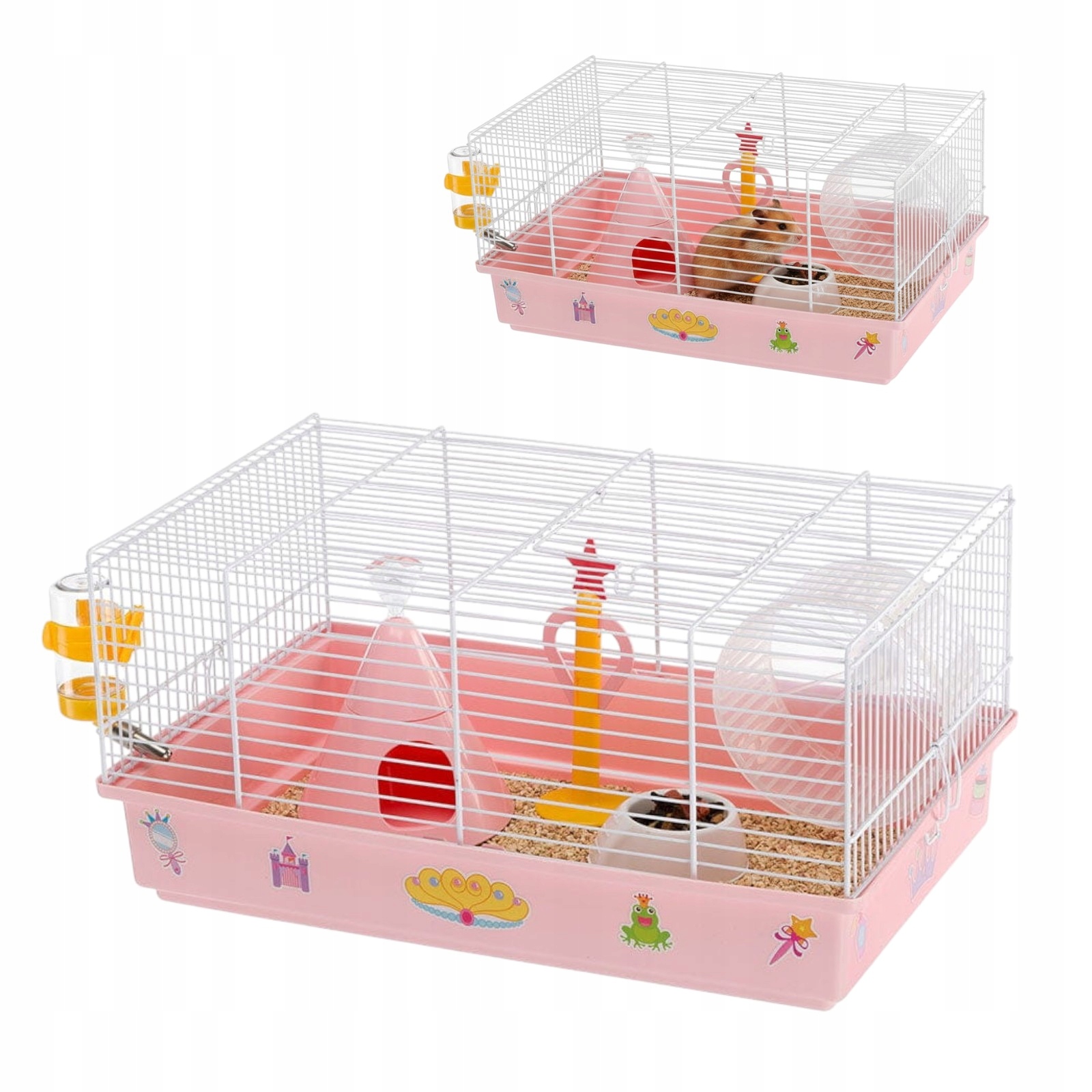 Czarująca, tematyczna klatka Ferplast Criceti 9 Princess Dla Chomików