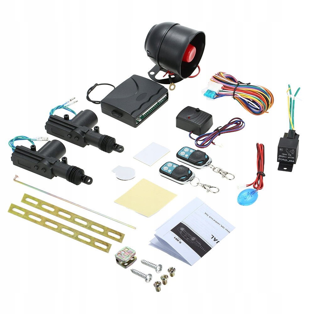 6935461258056 - Нова автомобільна сигналізація + 2 дверних пульта дистанційного керування c