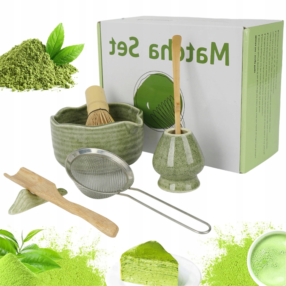 Zestaw Do Ceremonii Parzenia Herbaty, Zestaw Do Herbaty Matcha Do Robienia