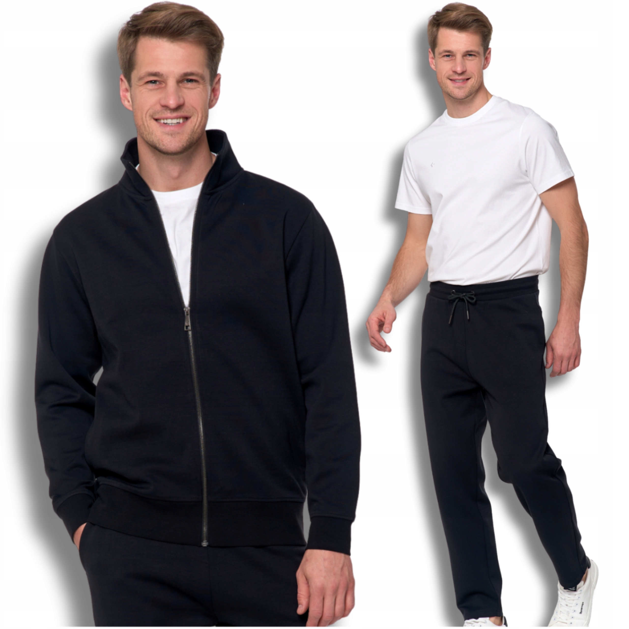 Teplákovka Pánské Moraj Tepláky A Mikina Se Stojáčkem Hladký Komplet M