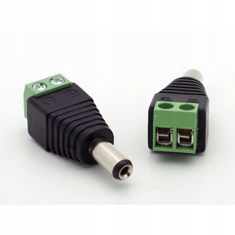 

Wtyk zasilający DC męskie Oem 2.5mm/5.5mm K0335