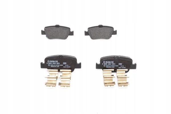 Klocki hamulcowe tył - BOSCH 0986494651