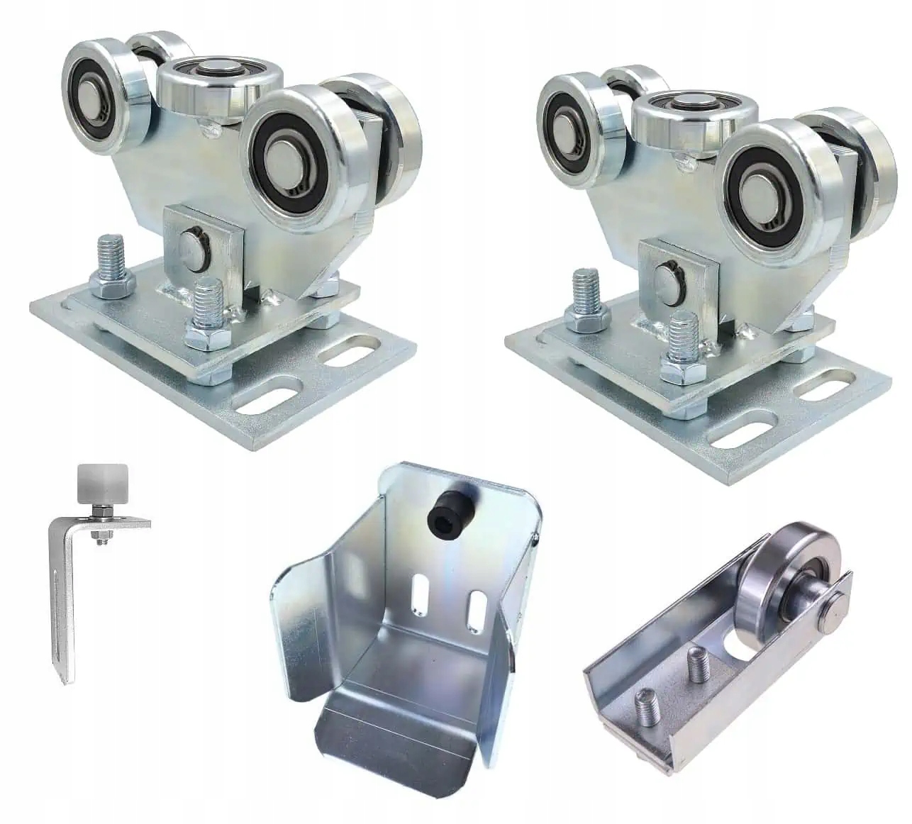 Комплект для раздвижных ворот 70x70, стальные ролики, производитель