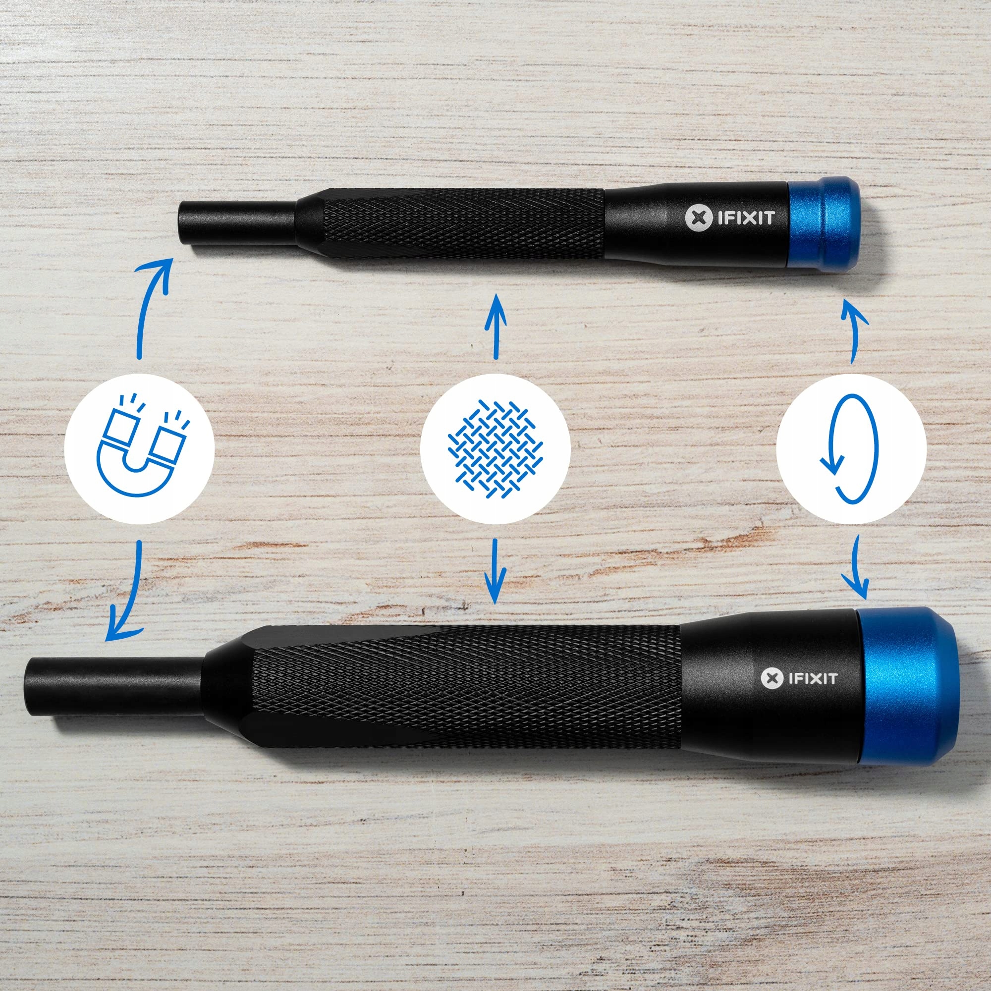 IFIXIT Zestaw Precyzyjnych Końcówek Manta 2 Wkrętaki 112 Bitów Elektronika — miniatura 4