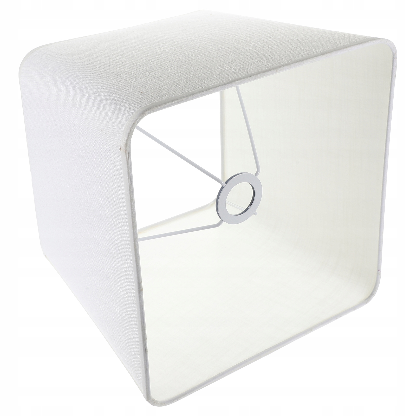 DUŻY KWADRAT Z TKANINY KWADRATOWY KWADRAT LAMPY STOŁOWEJ Waga produktu z opakowaniem jednostkowym 0.35 kg