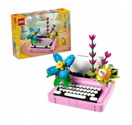 LEGO(R) CREATOR 31169 MASZYNA DO PISANIA Z KWIATAMI