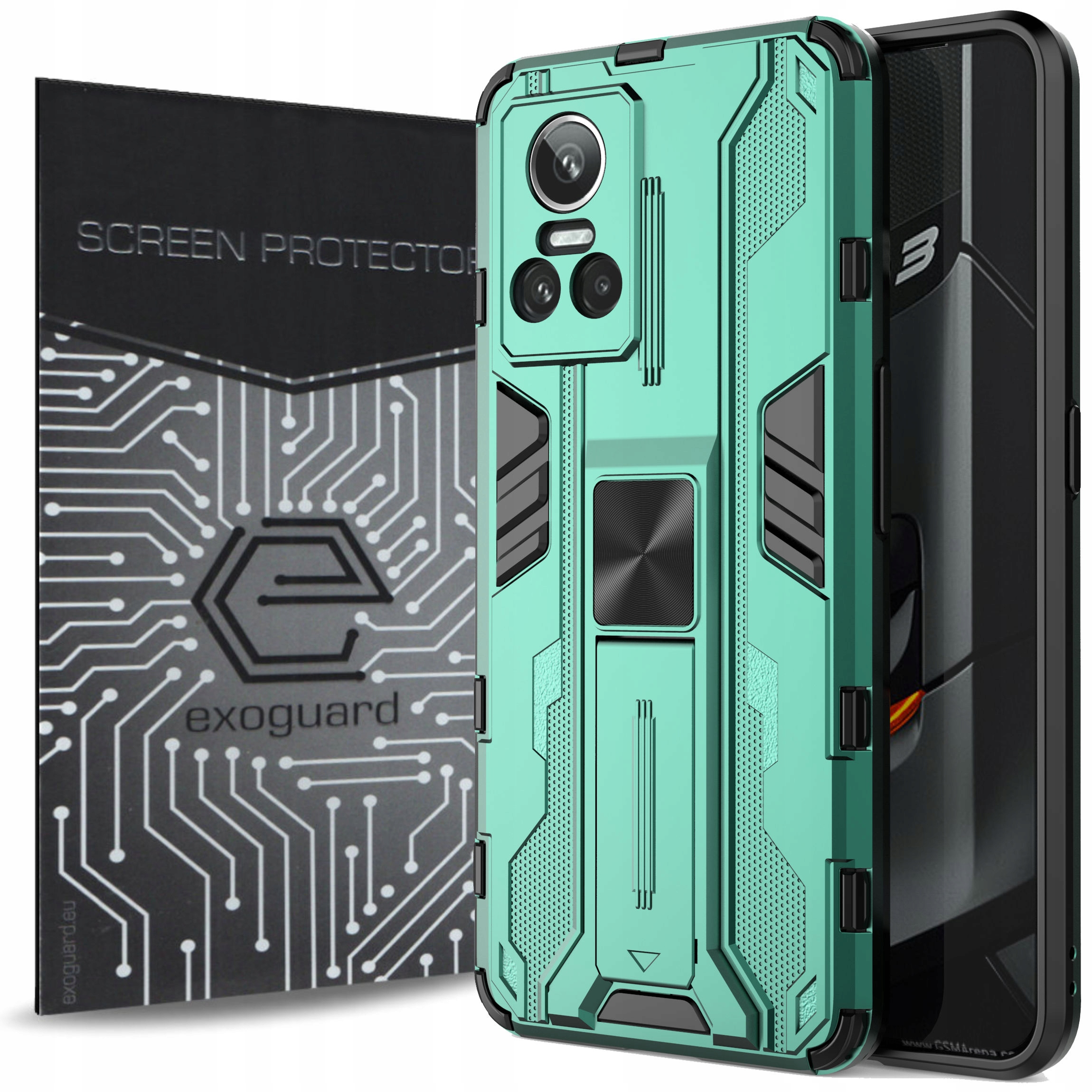 

Obudowa Etui Pancerne+szkło do Realme Gt Neo 3 5G