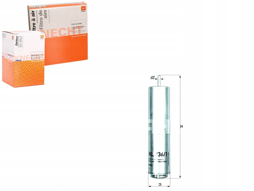 Knekl 736/1D Palivový Filtr Bmw, Mini Asistent řidiče #33