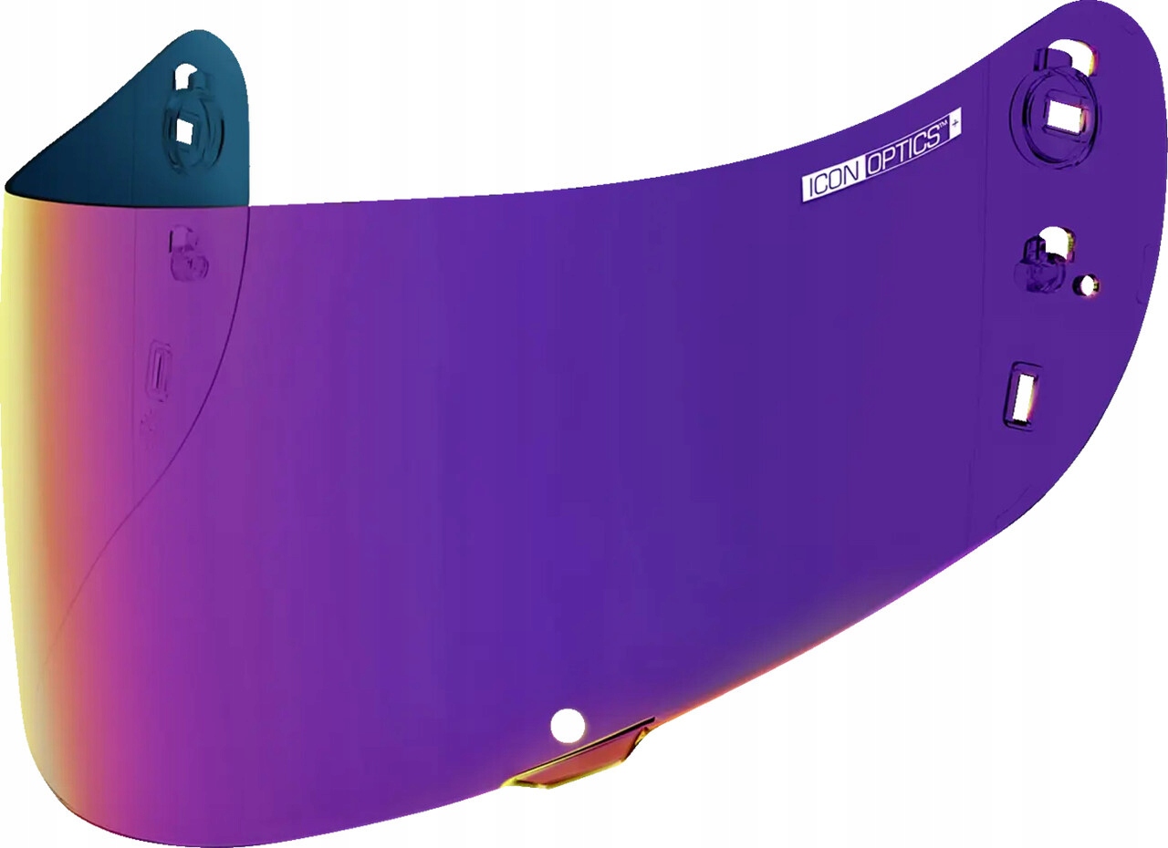 Hľadáčik Sklo na prilbu Icon Airform/Airmada/Airframe Pro Blurple Purple