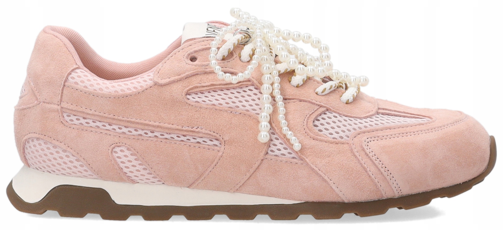 Semišové Dámské Sportovní Boty Tenisky Růžové Stylové Módní Venezia 38