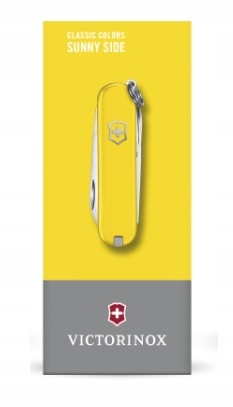 SCYZORYK VICTORINOX CLASSIC 0.6223.8G PUDEŁKO 58MM, 7 funkcji CeDe Model Classic SD Colors Collection