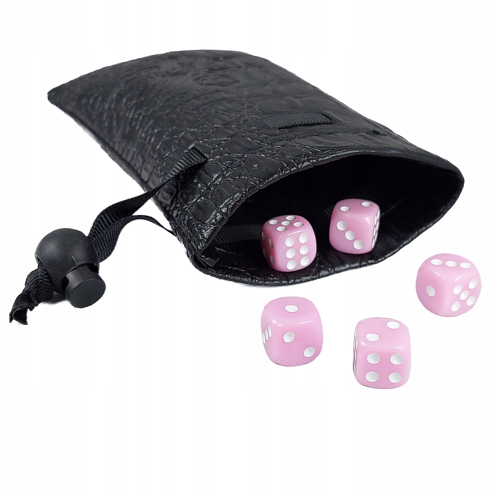 ZESTAW 10 KOSTEK K6 RPG RÓŻOWA KOŚĆ 1,1 CM Producent RGFK