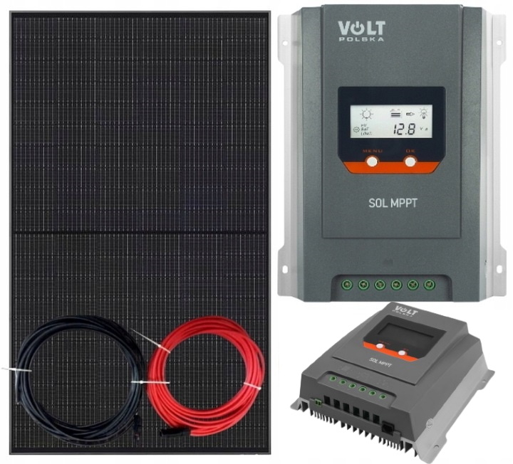 Panel Słoneczny Zestaw Solarny 460w Regulator Mppt 30A 12/24v do ładowania