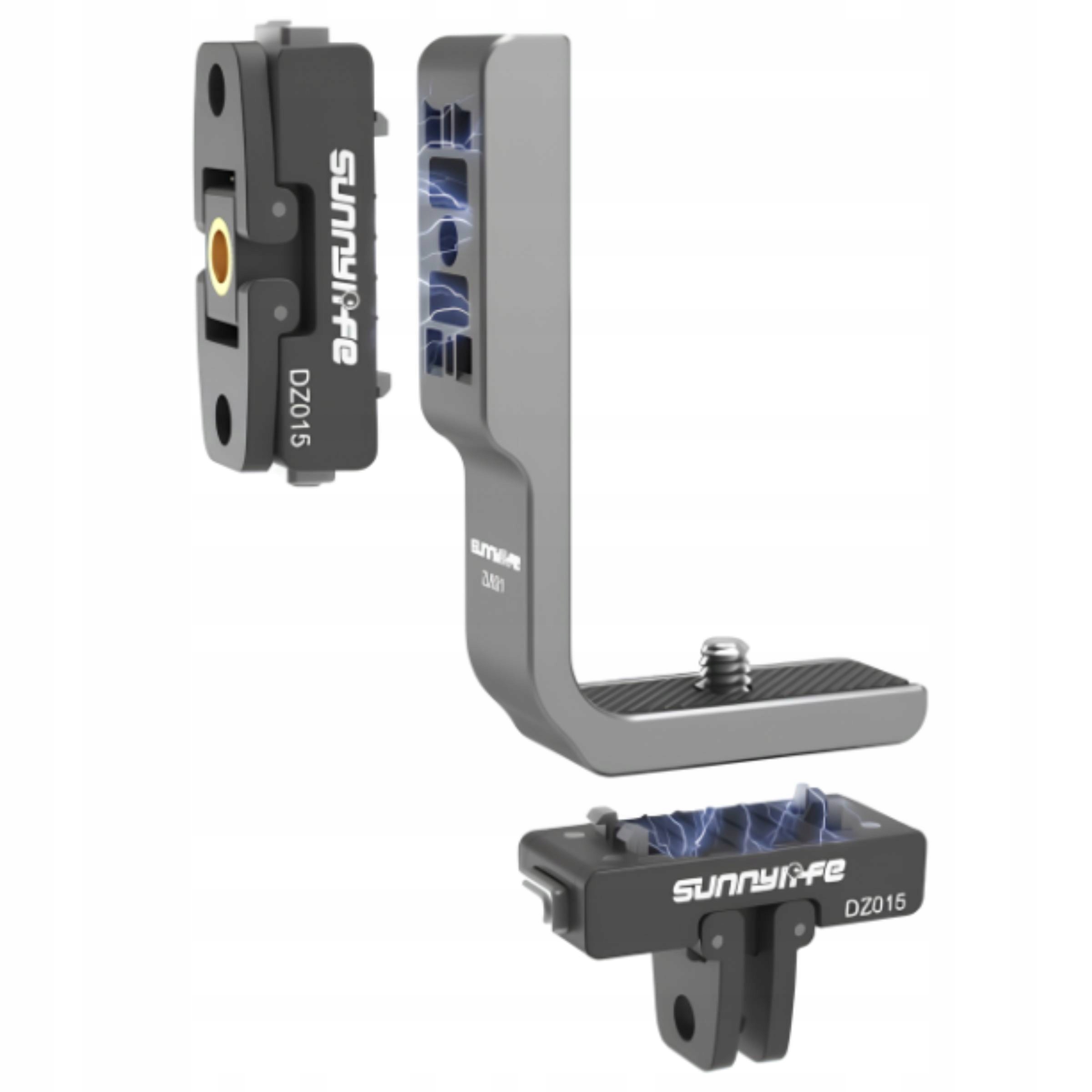 Držák adaptéru typu L pro sportovní kameru Insta360 X5 X4 s 1/4" závitem