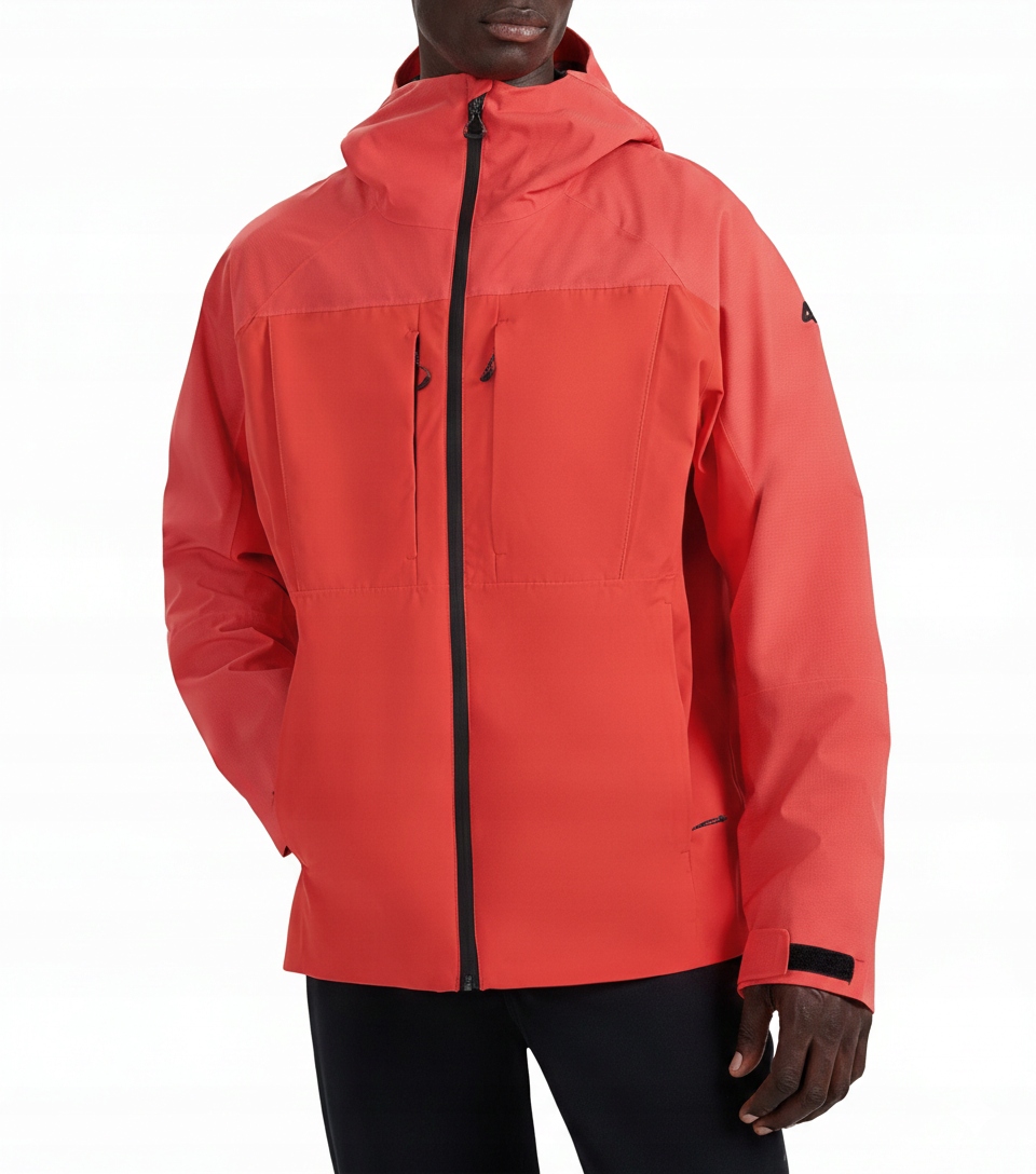 Pánská trekkingová bunda 4F membrána 10000 oranžová vel. 3XL