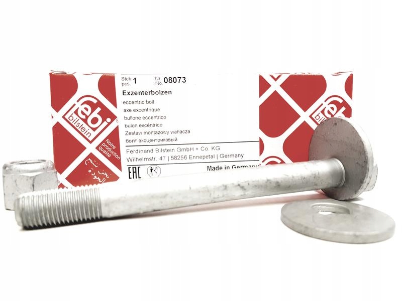 FEBI ŚRUBA MIMOŚRODOWA PRZÓD MERCEDES W124 S124 Producent części Febi Bilstein
