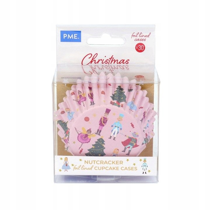 

Papilotki świąteczne do muffinek Nutcracker 30szt