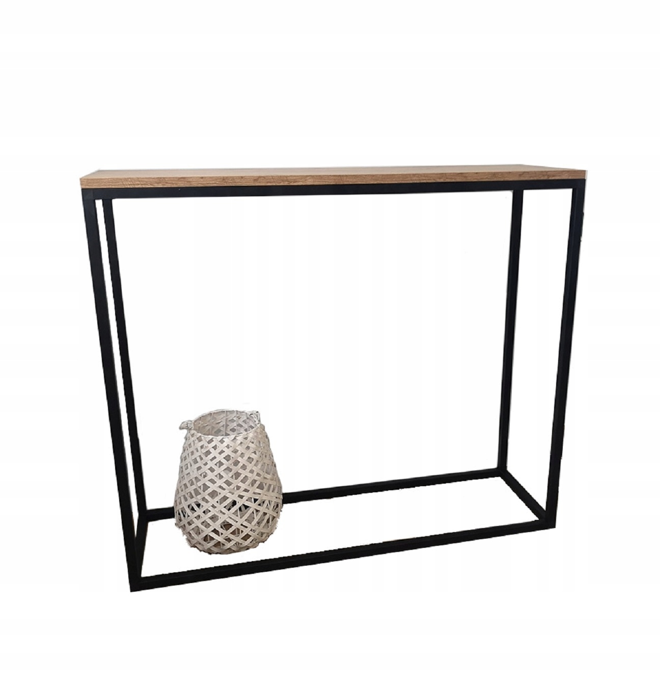 

Konsola Loft Industrialna Lara 100x30x80 dąb opcje