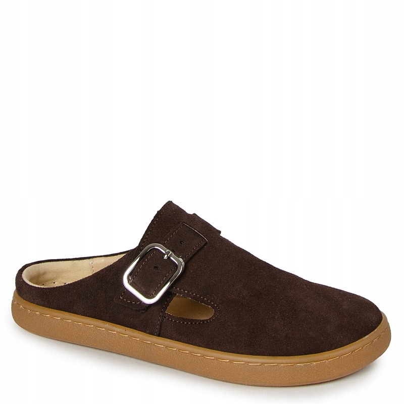 Laroni N1358 Barefoot Hnědé Kožené Nazouváky Kampa 38