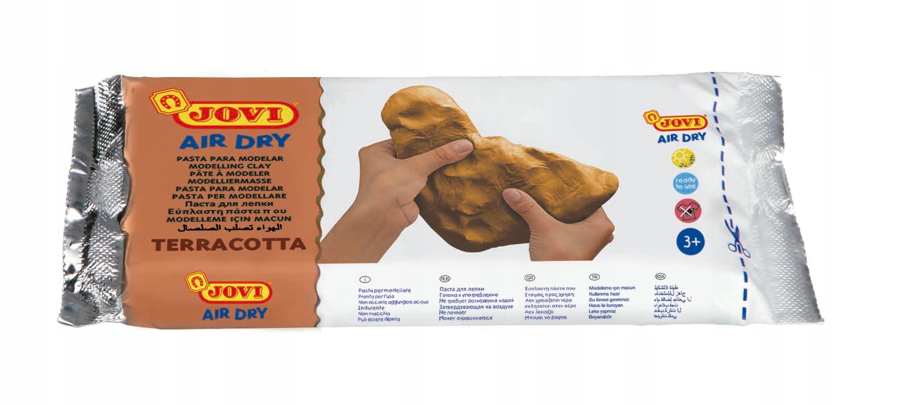 

Glinka rzeźbiarska 250g: terracotta