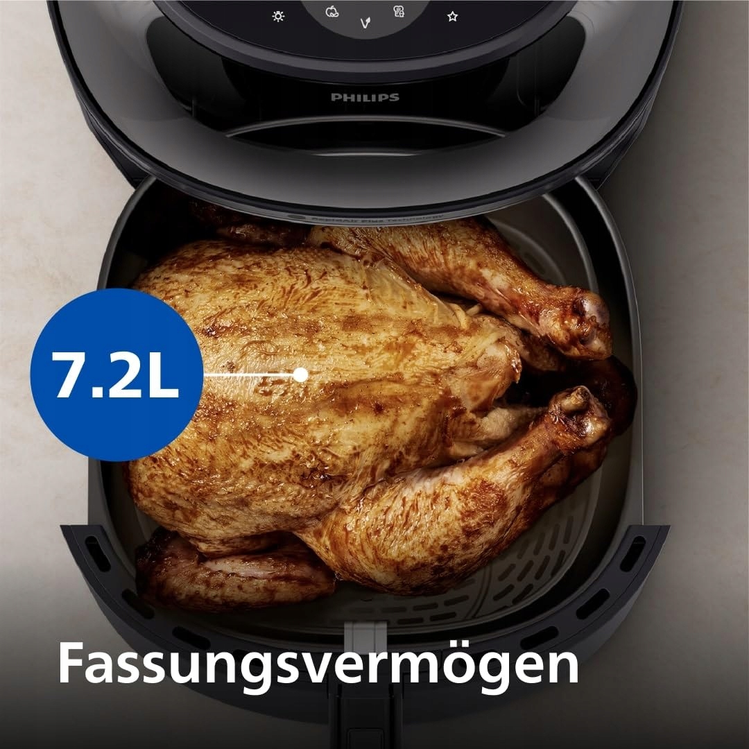 PHILIPS Airfryer 3000 7.2L 16w1 Technologia RapidAir Plus Aplikacja HomeID — miniatura 5