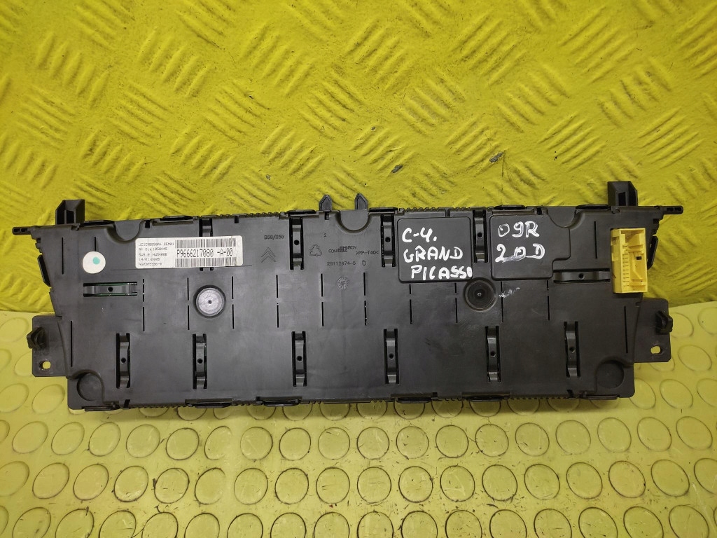 CITROEN C4 PICASSO 2.0 HDI dials dials 9666217080