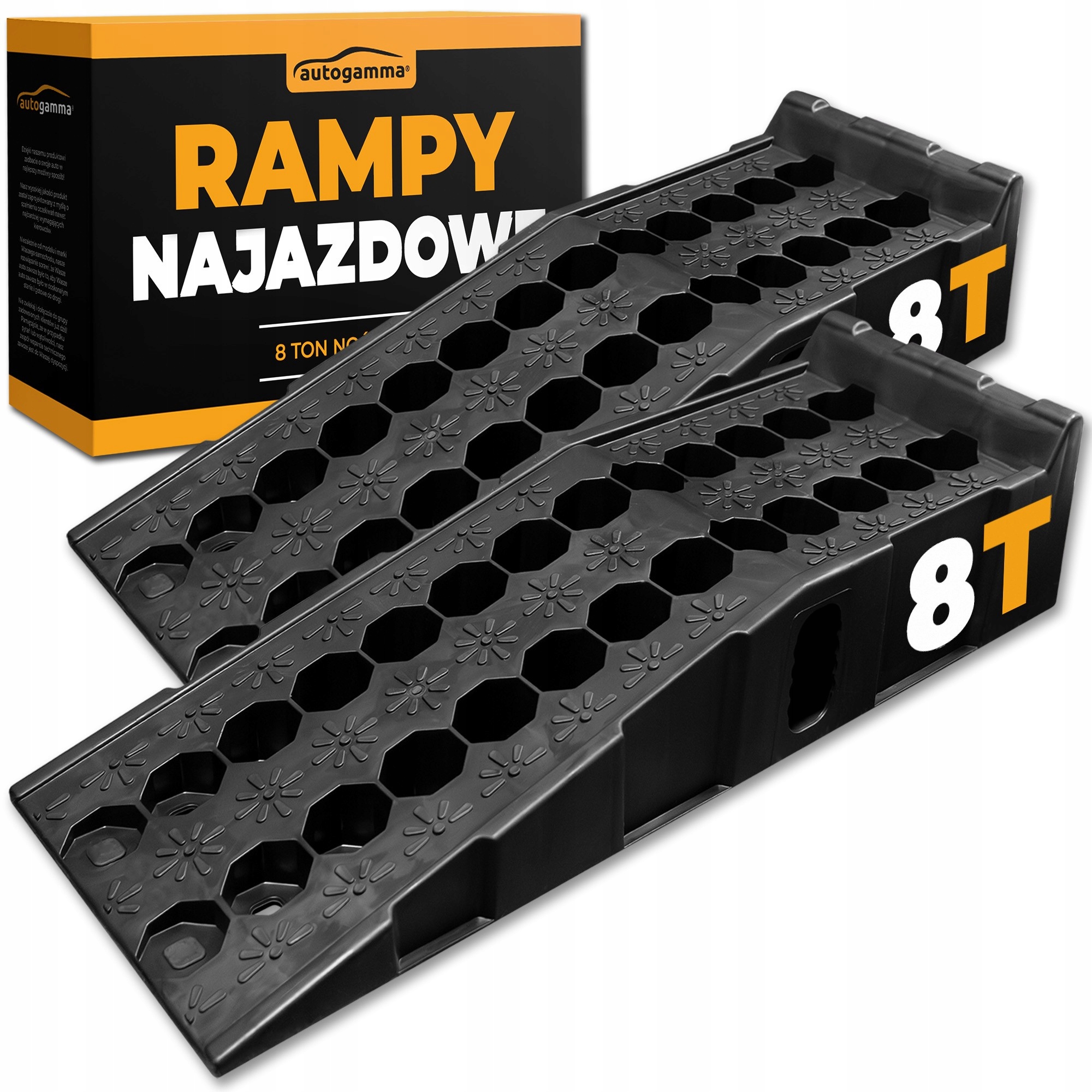 Automobilové rampy Dílenské do 8 tun Výška 21 cm 2ks