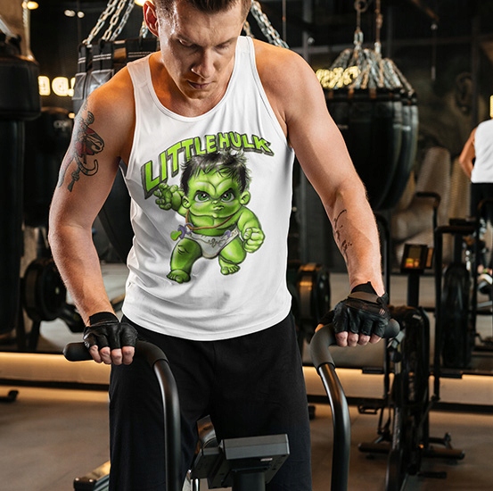 TANK TOP FILMOWE LITTLEHULK Marka inna