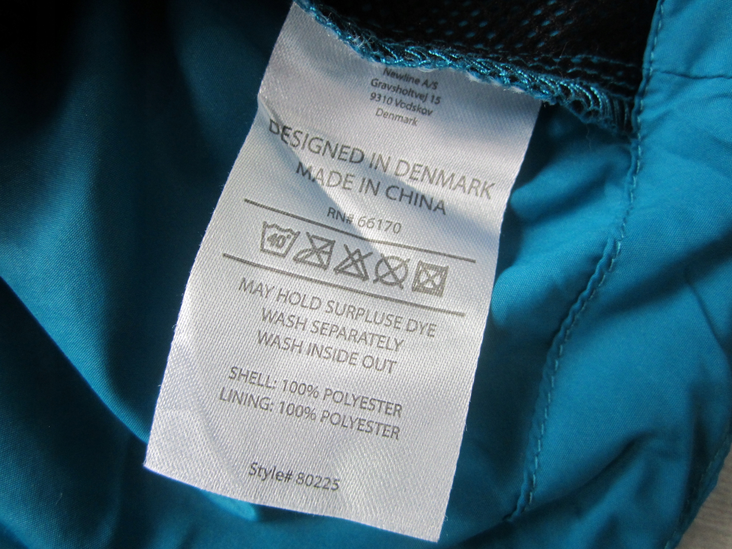 NEWLINE Demnark_XL (42)_Running Outwear Kolor niebieski